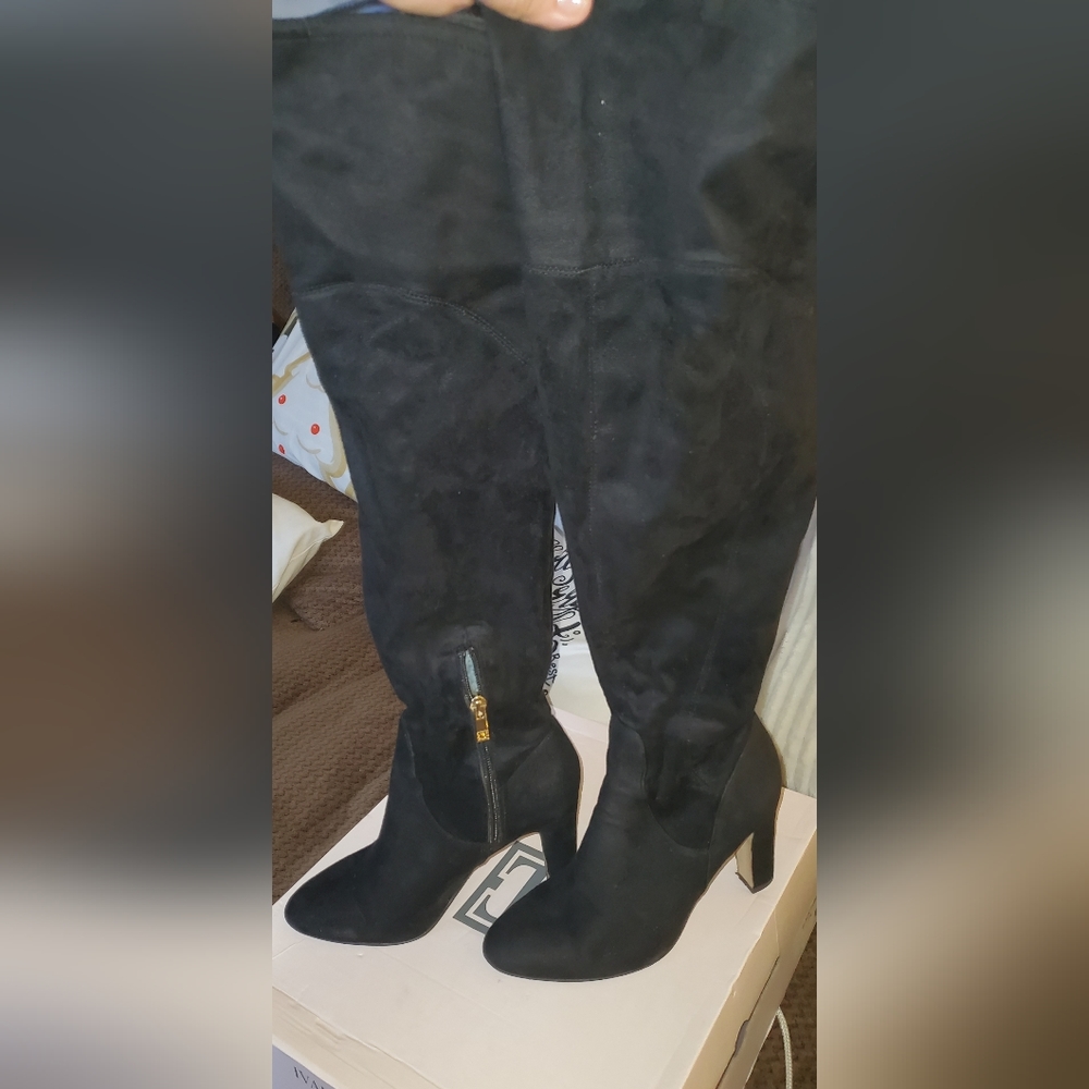 Ivanka Trump - Over The Knee Boot - Black - 7M - Used in Original Box